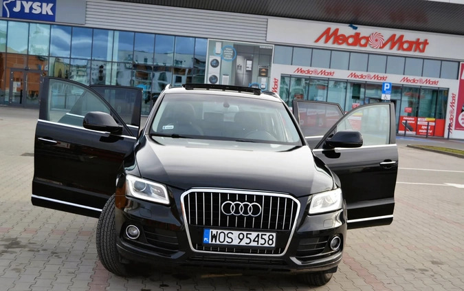 Audi Q5 cena 66700 przebieg: 135600, rok produkcji 2015 z Ostrołęka małe 154